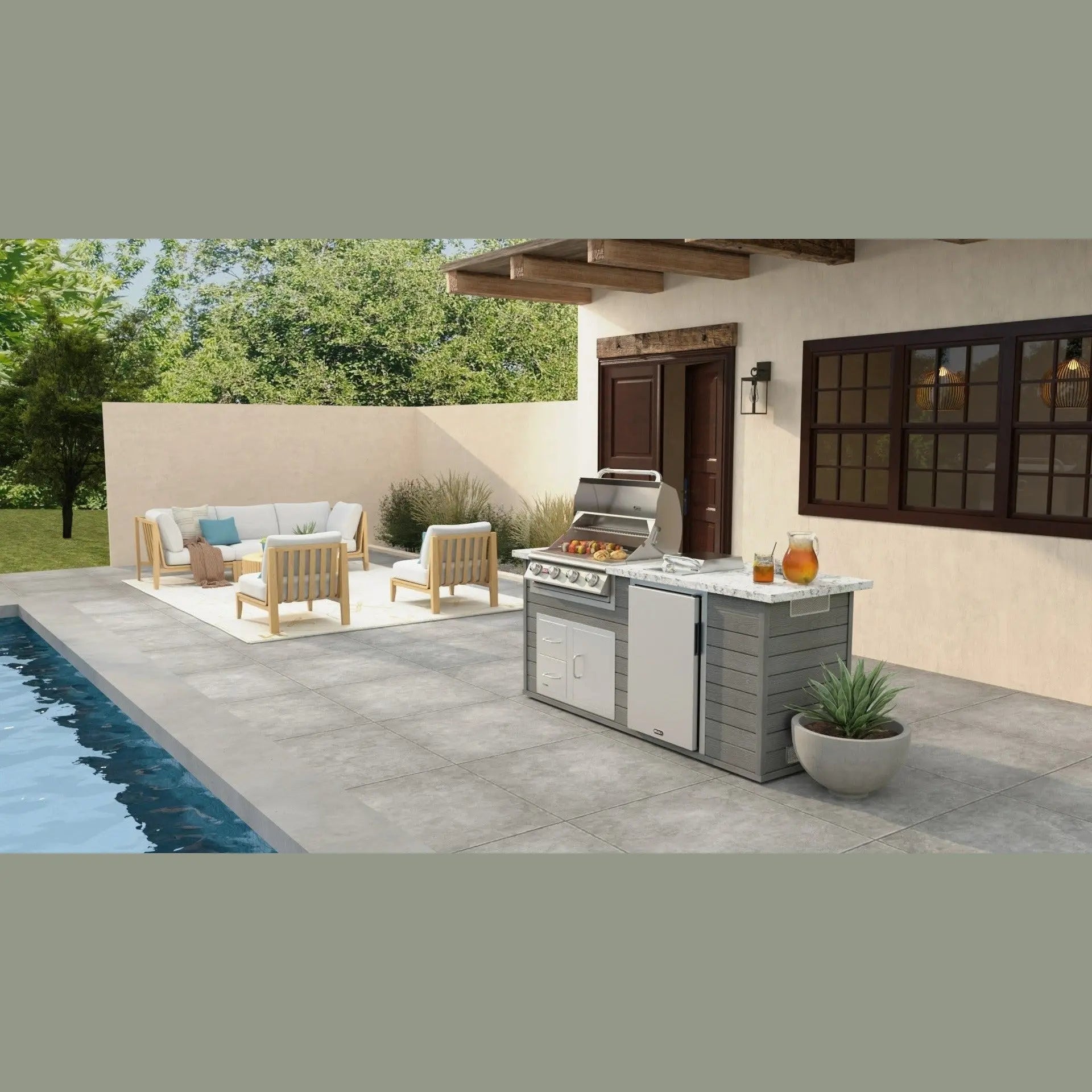 Bull Core Series Outdoor Kitchen (ODK) Island Bull BBQ