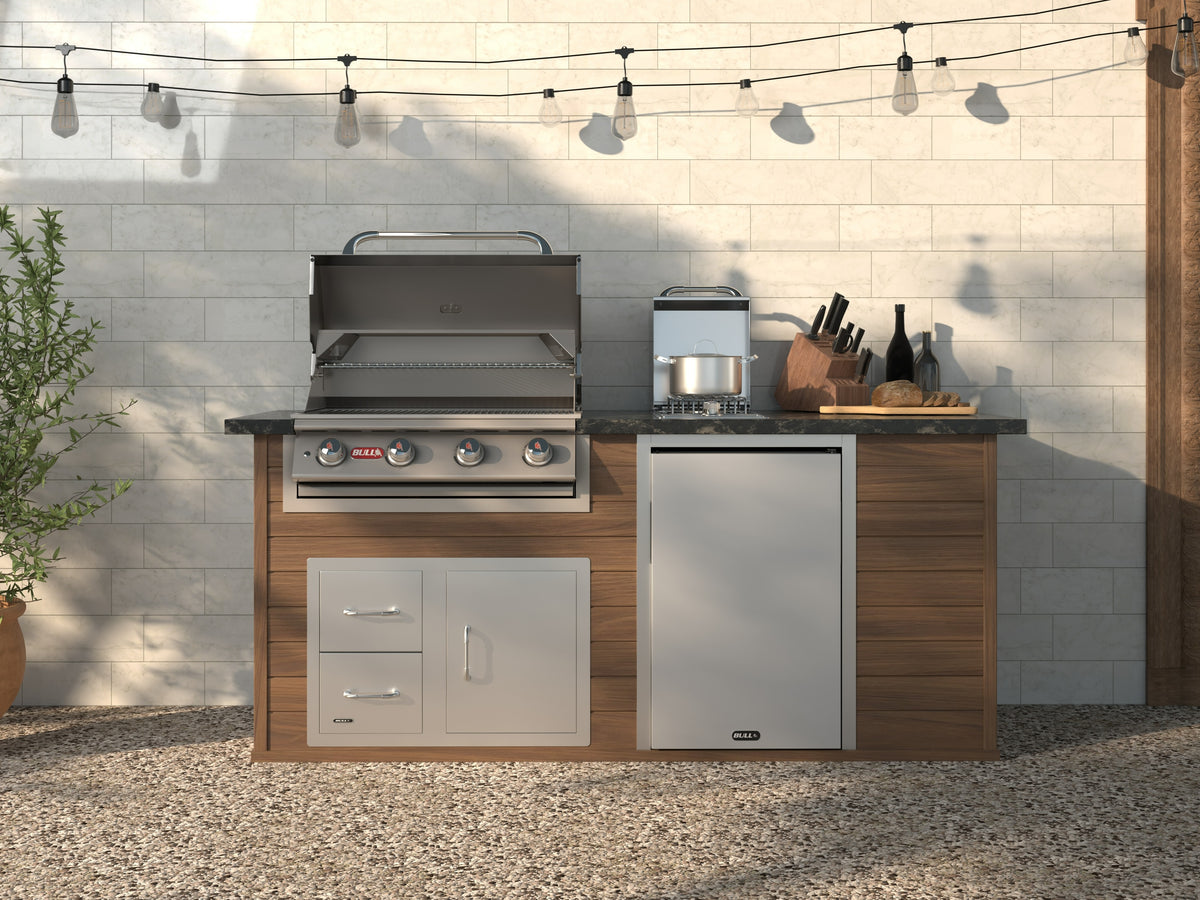 Bull Core Series Power Q Outdoor Kitchen Island