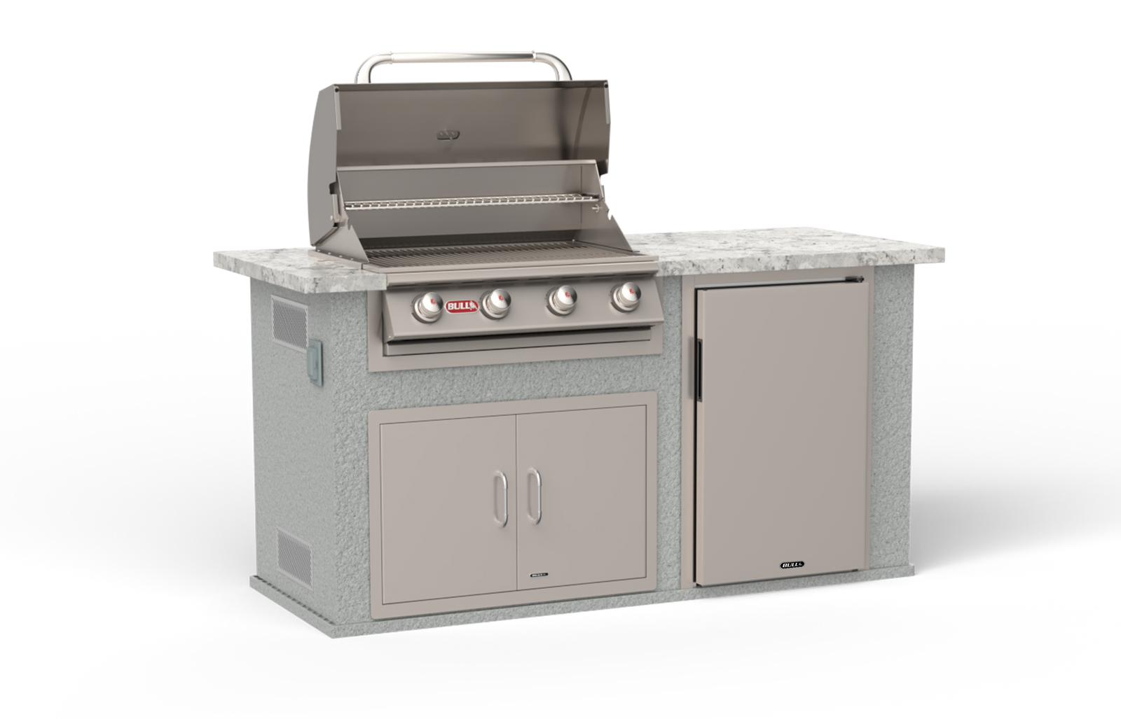 Bull Core Series Power Q Outdoor Kitchen Island