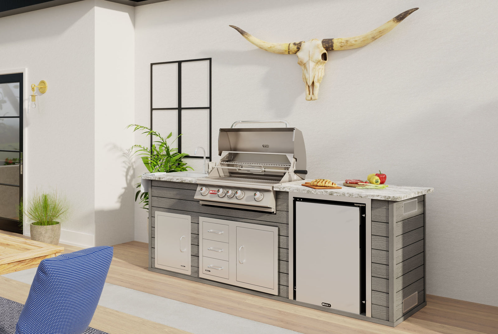 Bull Core Series Premier Q Outdoor Kitchen Island