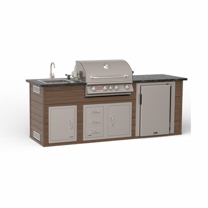 Bull Core Series Premier Q Outdoor Kitchen Island Bull BBQ