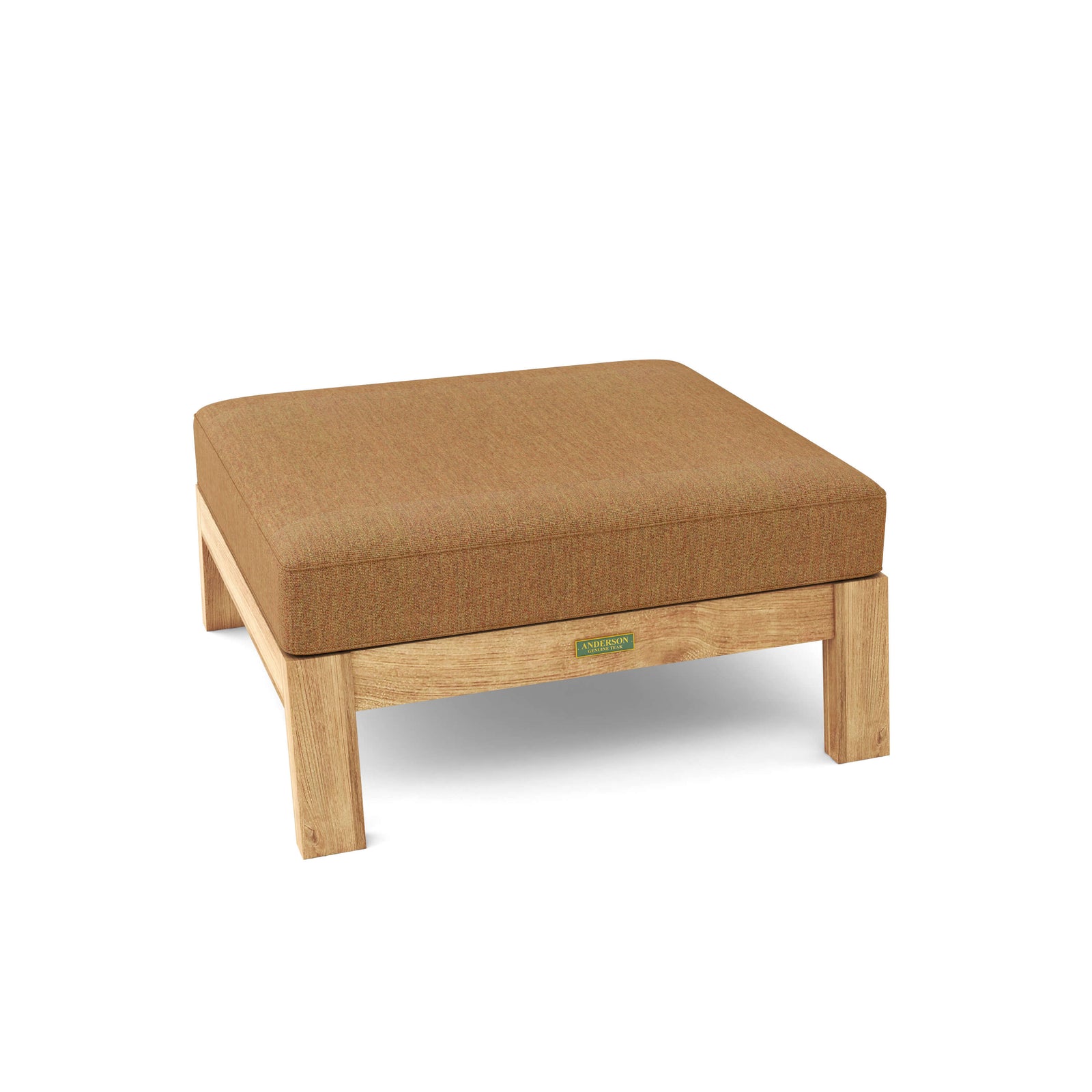 Palmero Deep Seating Ottoman – Teak Outdoor Footrest