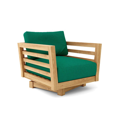 Cordoba Deep Seating Swivel Armchair with Sunbrella Cushion | BetterPatio // BetterPatio.com