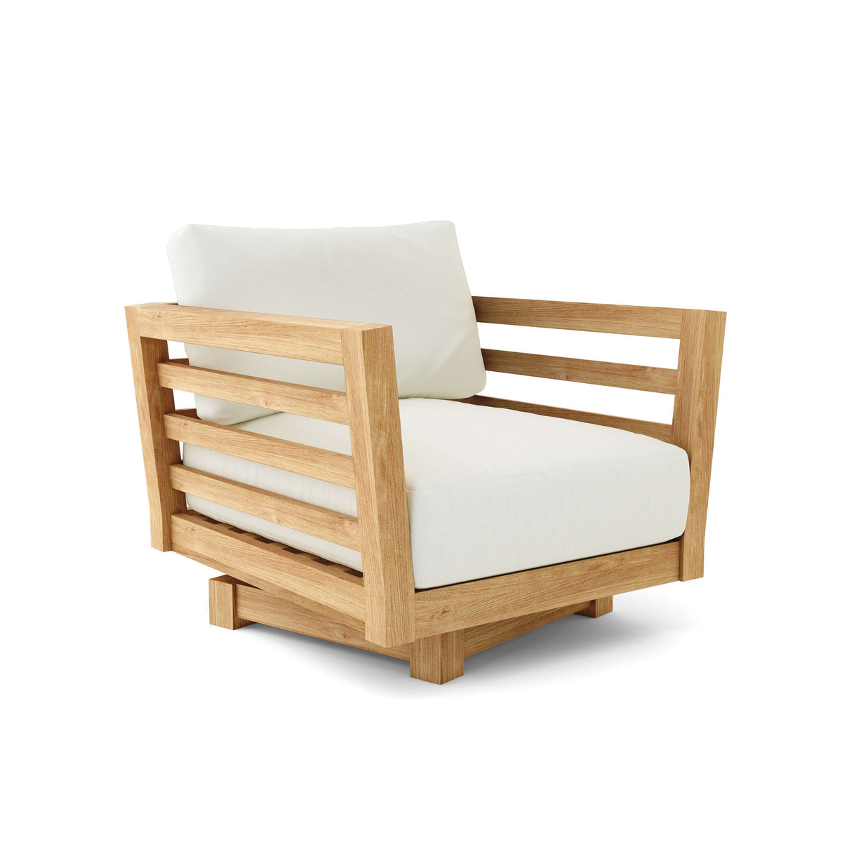 Cordoba Deep Seating Swivel Armchair with Sunbrella Cushion | BetterPatio // BetterPatio.com