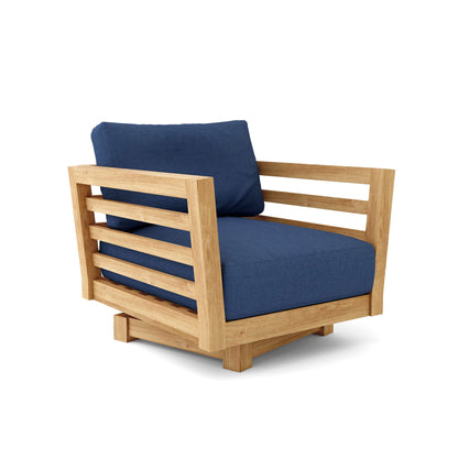 Cordoba Deep Seating Swivel Armchair with Sunbrella Cushion | BetterPatio // BetterPatio.com