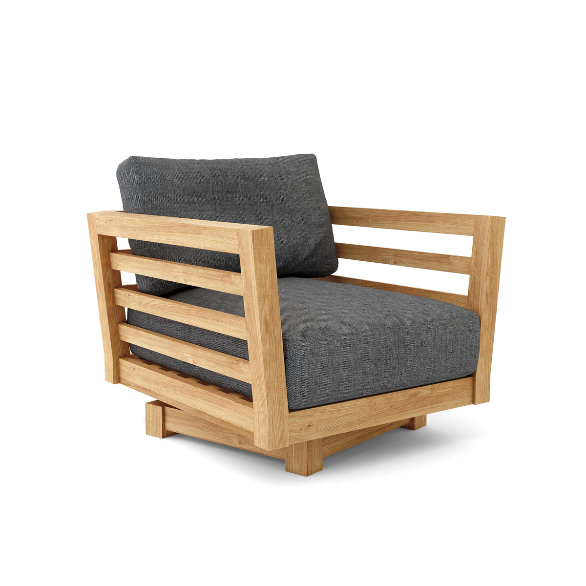 Cordoba Deep Seating Swivel Armchair with Sunbrella Cushion | BetterPatio // BetterPatio.com