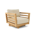 Cordoba Deep Seating Swivel Armchair with Sunbrella Cushion