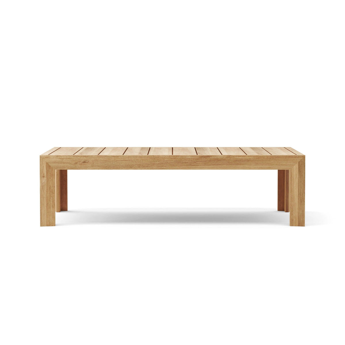 Smyrna Teak Coffee Table – Outdoor & Indoor | BetterPatio // BetterPatio.com