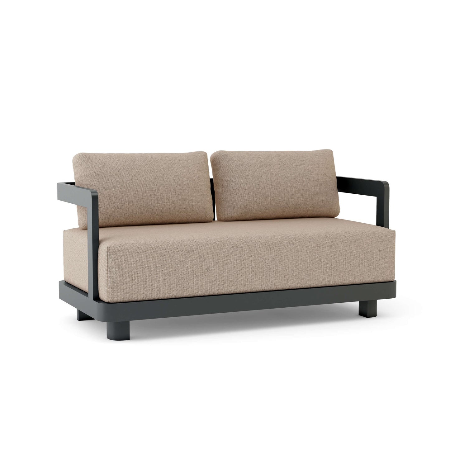 Granada Deep Seating Aluminum Loveseat with Sunbrella Cushions | BetterPatio // BetterPatio.com