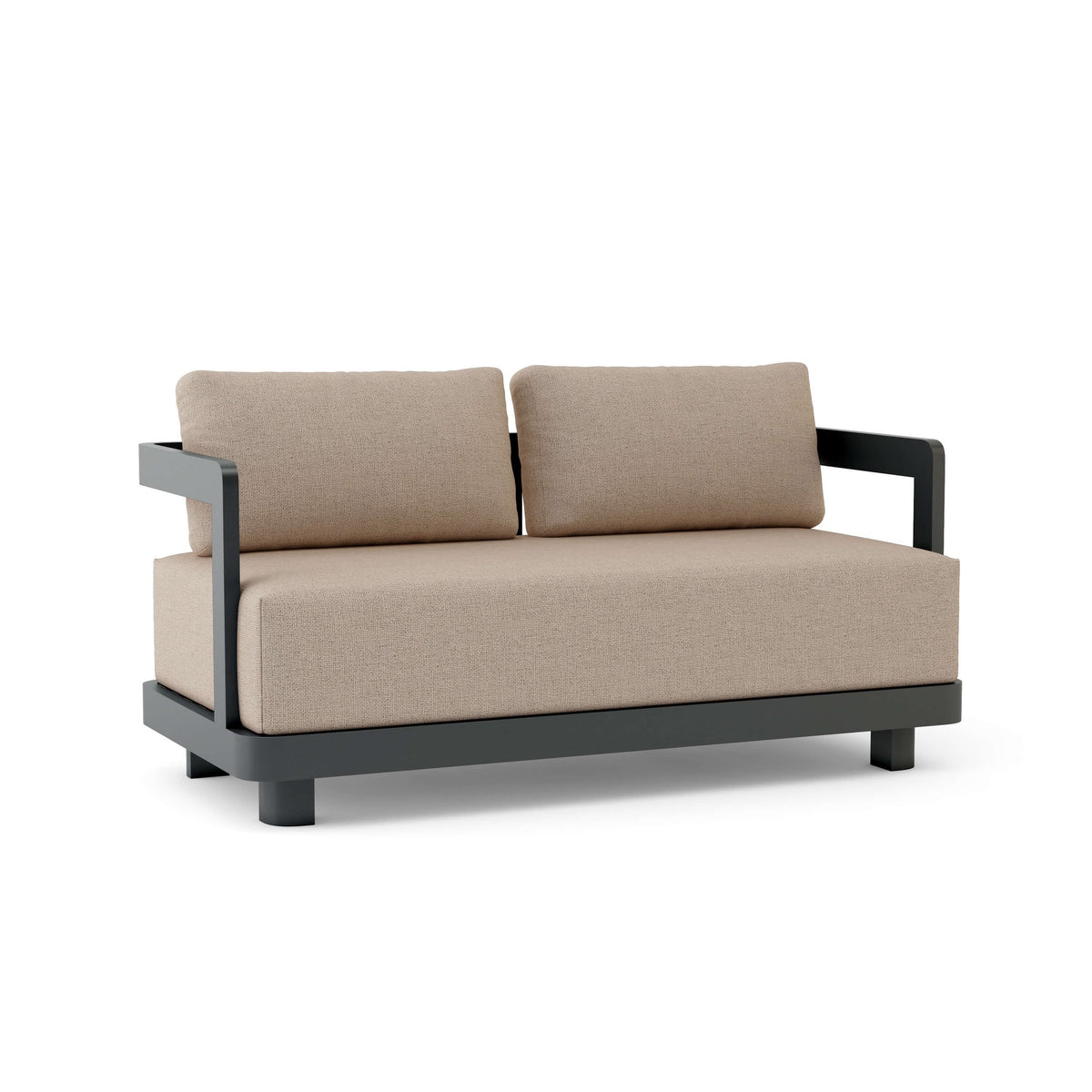 Granada Deep Seating Aluminum Loveseat with Sunbrella Cushions | BetterPatio // BetterPatio.com