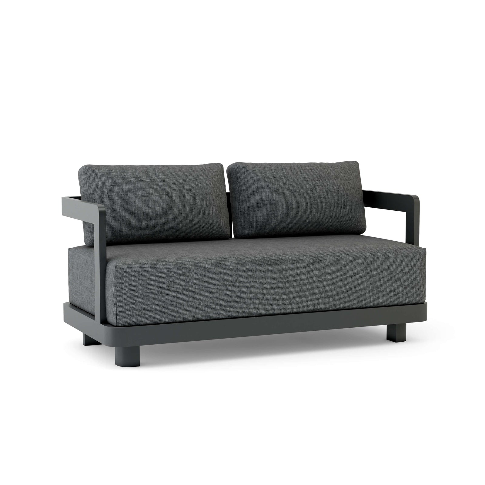 Granada Deep Seating Aluminum Loveseat with Sunbrella Cushions | BetterPatio // BetterPatio.com