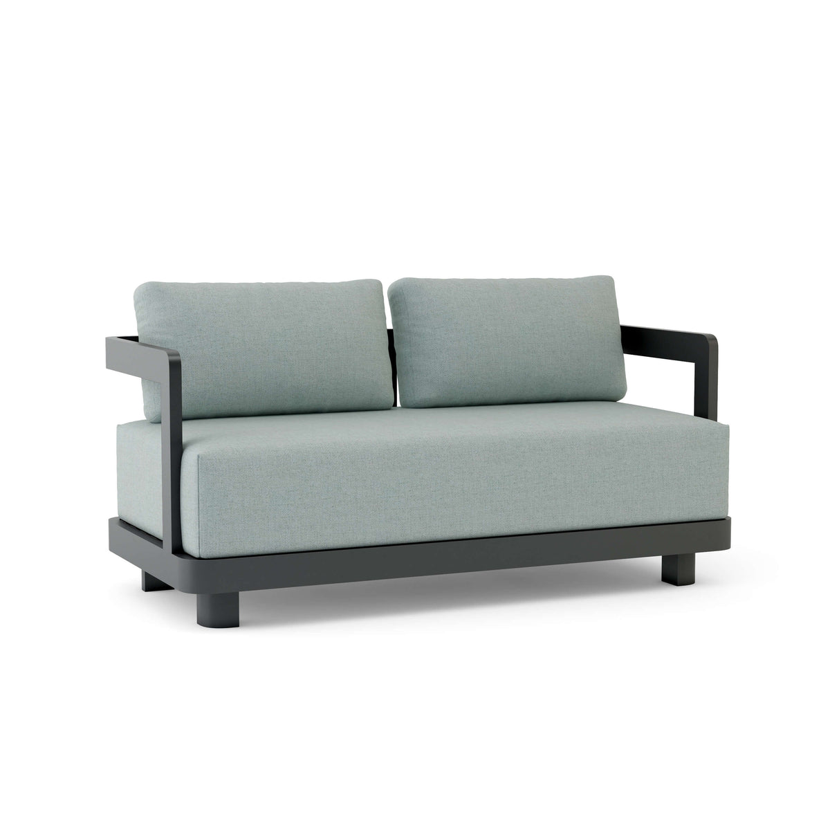 Granada Deep Seating Aluminum Loveseat with Sunbrella Cushions | BetterPatio // BetterPatio.com