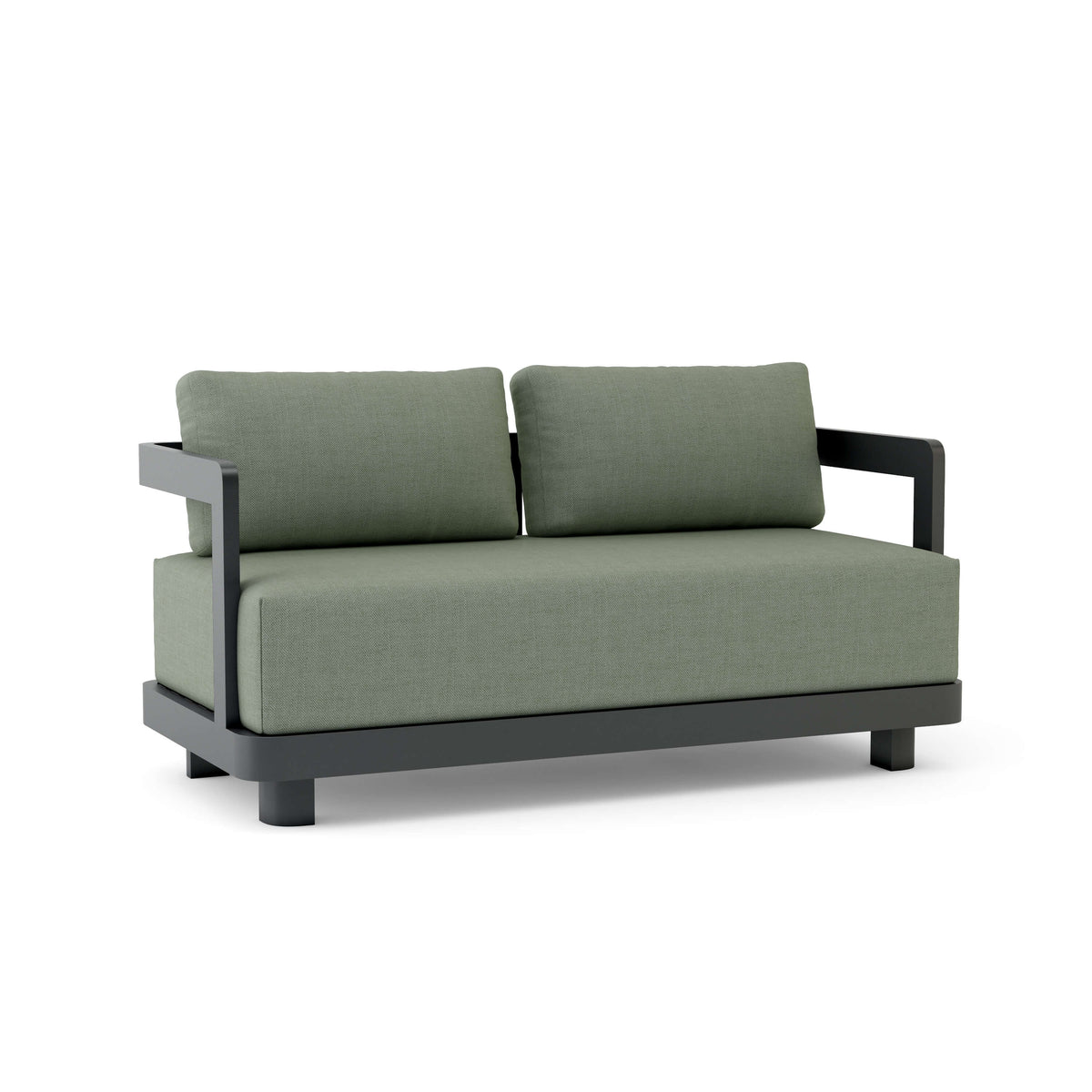 Granada Deep Seating Loveseat with 8″ Sunbrella Cushions | BetterPatio // BetterPatio.com
