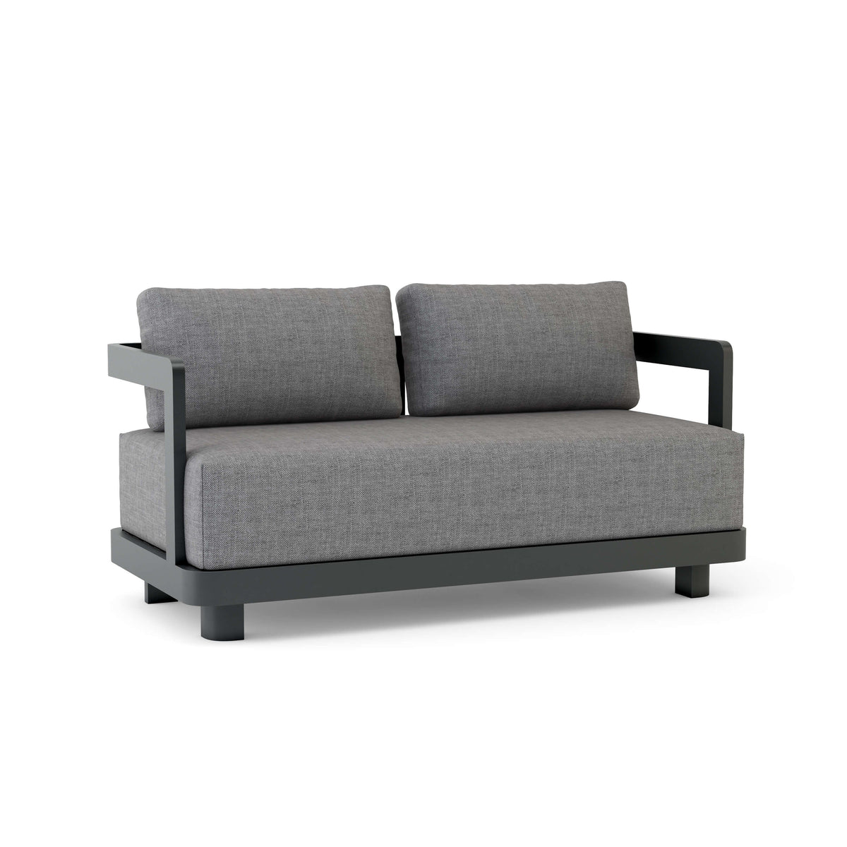 Granada Deep Seating Aluminum Loveseat with Sunbrella Cushions | BetterPatio // BetterPatio.com