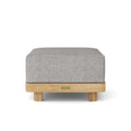 Granada Ottoman with 8″ Sunbrella Cushion - Teak