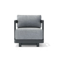 Granada Aluminum Swivel Armchair - Outdoor Deep Seating