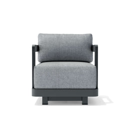 Granada Aluminum Swivel Armchair - Outdoor Deep Seating