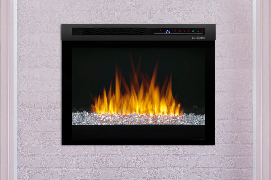 Dimplex XHD23G Nova 23 inch plug-in electric firebox lifestyle close