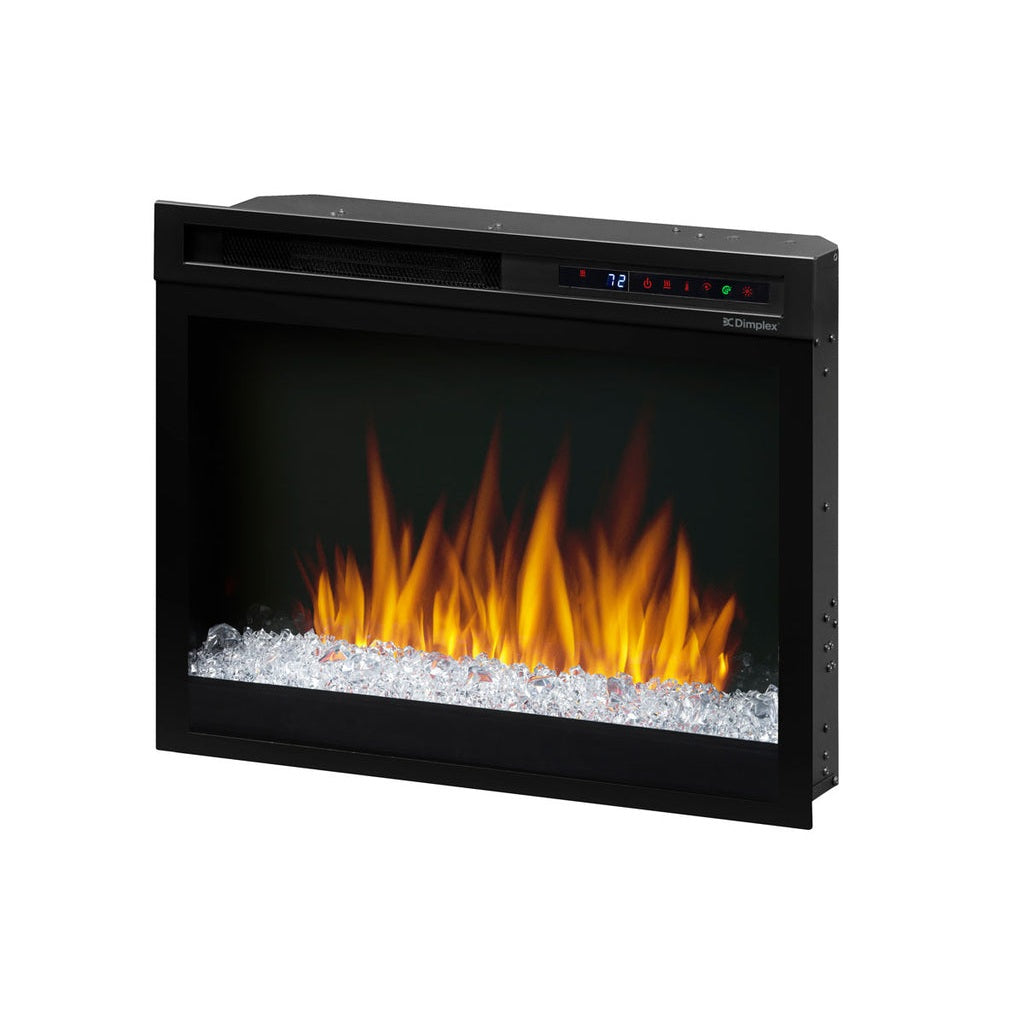 Dimplex XHD23G electric fireplace left angle view