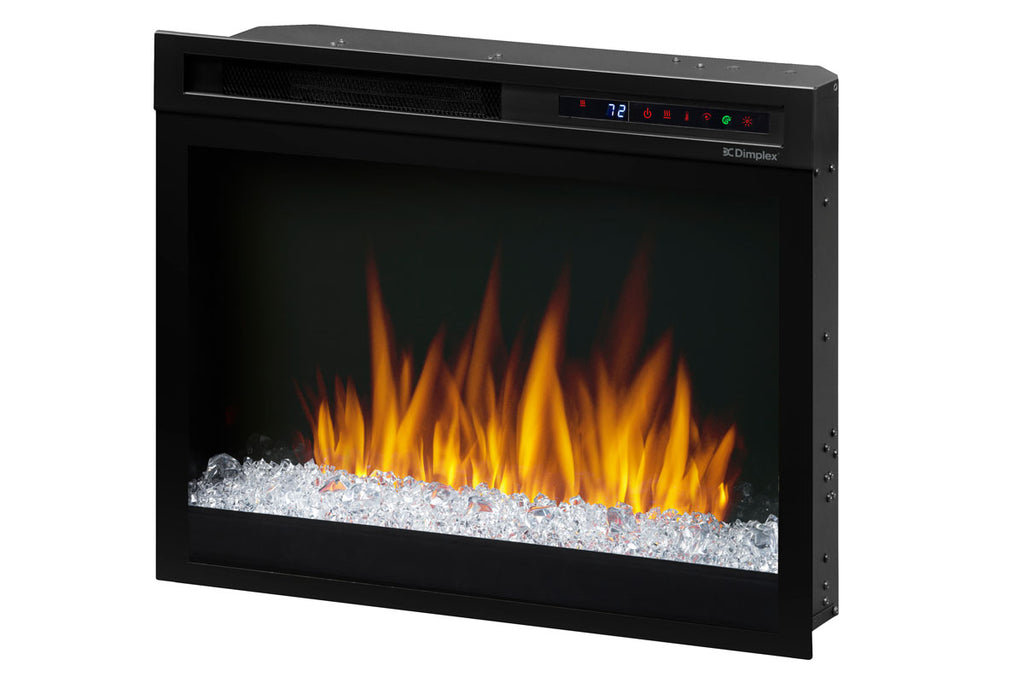 Dimplex XHD23G electric fireplace left angle view