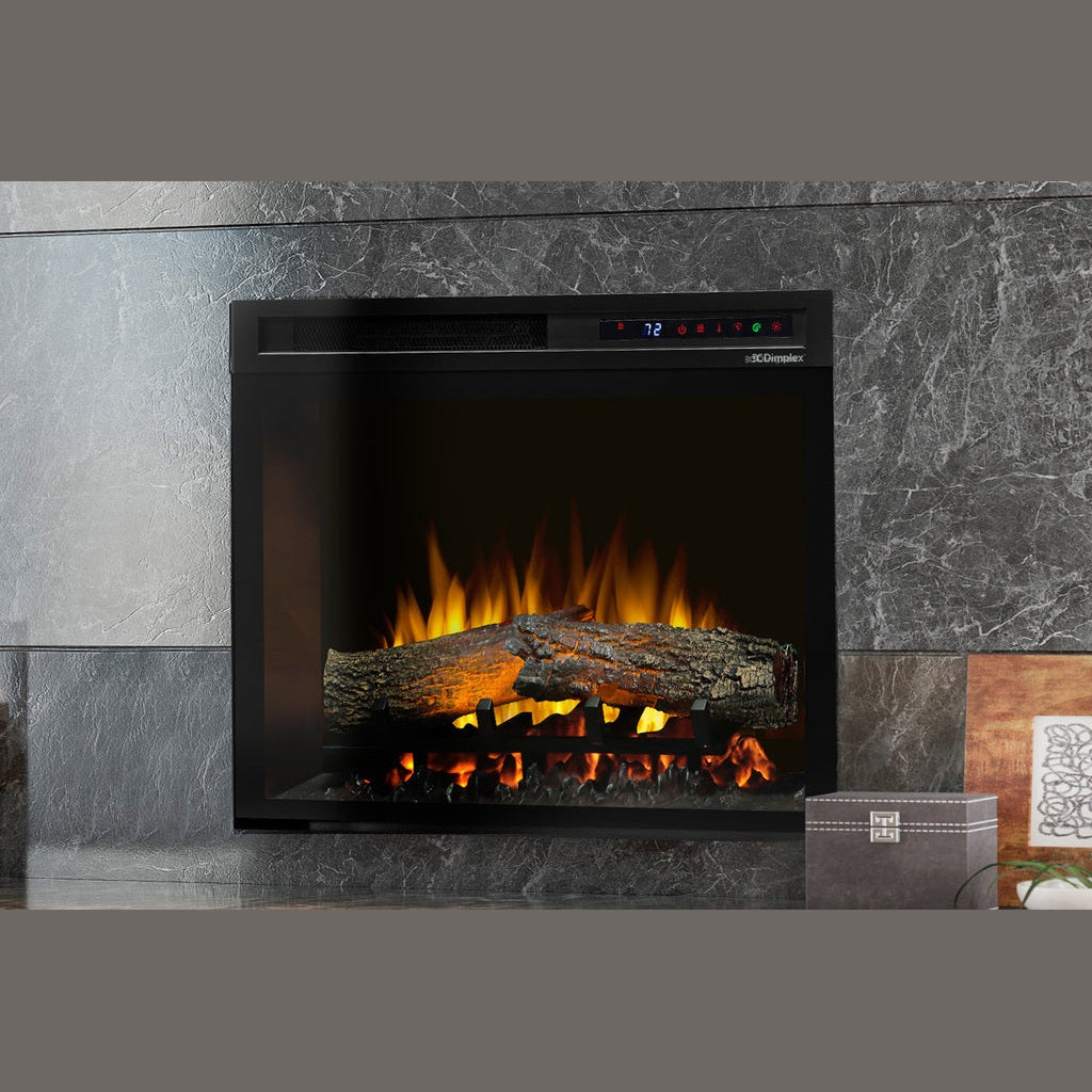 Dimplex XHD23L Nova 23 inch plug-in electric firebox with logs lifestyle