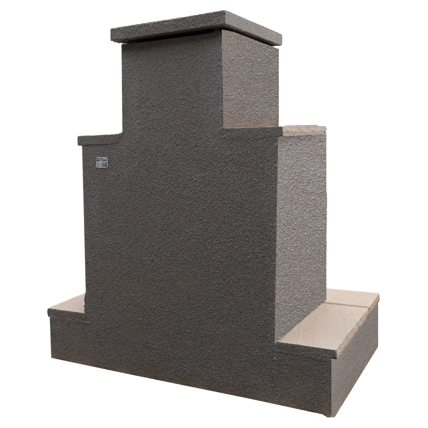 Cal Flame 78 inch Outdoor Fireplace FRP-908-3 Cal Flame