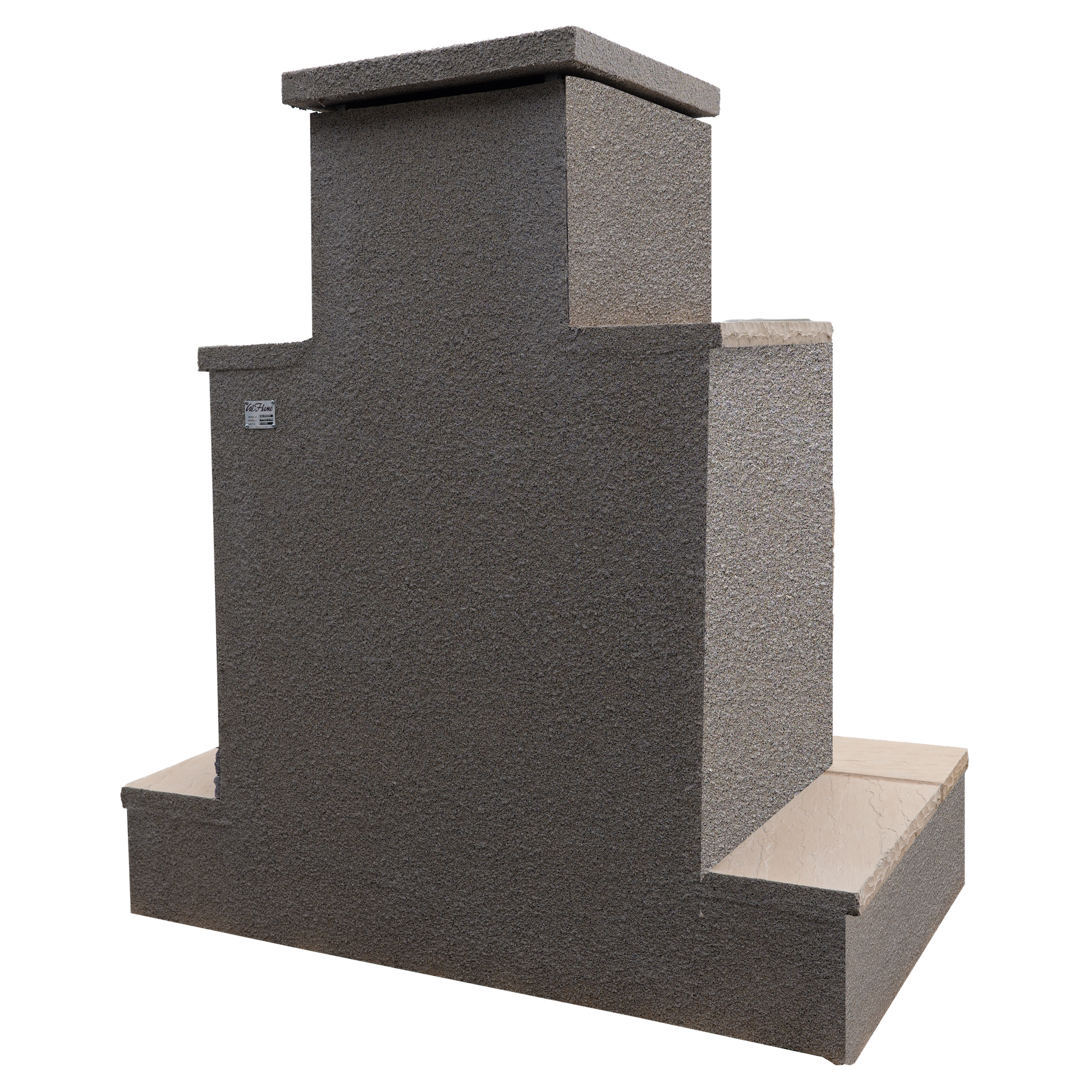 Cal Flame 78 inch Outdoor Fireplace FRP-908-3 Cal Flame