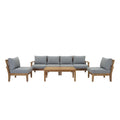 Marina 7 Piece Outdoor Patio Teak Set by Modway