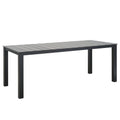 Maine 80" Outdoor Patio Dining Table by Modway