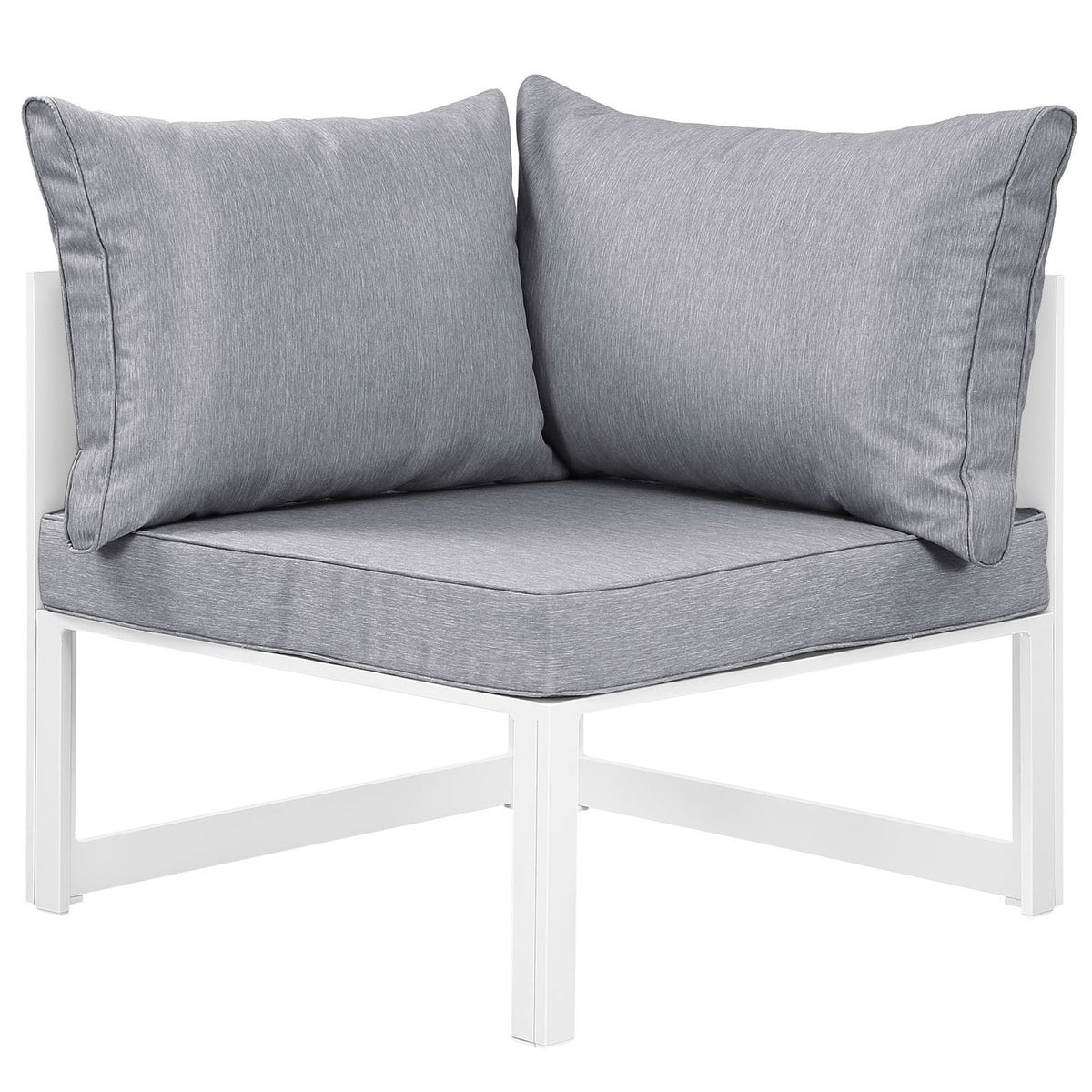 Fortuna 6 Piece Outdoor Patio Sectional Sofa Set by Modway