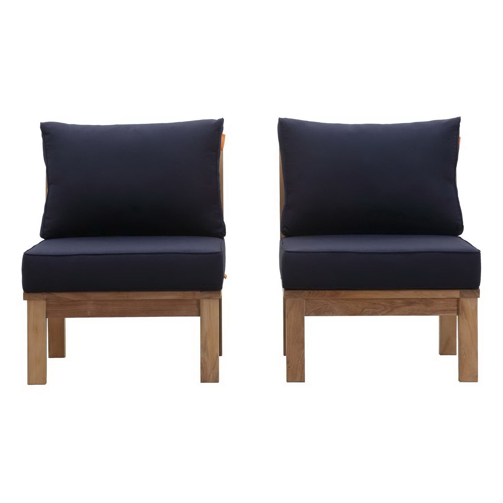 Marina 2 Piece Outdoor Patio Teak Set by Modway