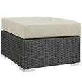 Sojourn Outdoor Patio Sunbrella® Ottoman by Modway