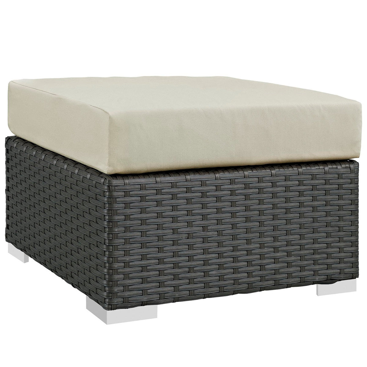 Sojourn Outdoor Patio Sunbrella® Ottoman by Modway