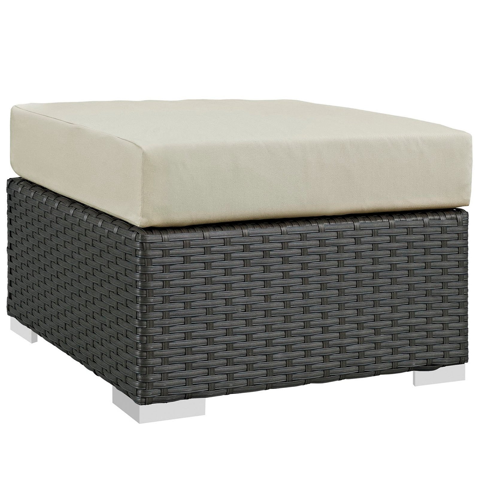 Sojourn Outdoor Patio Sunbrella® Ottoman by Modway