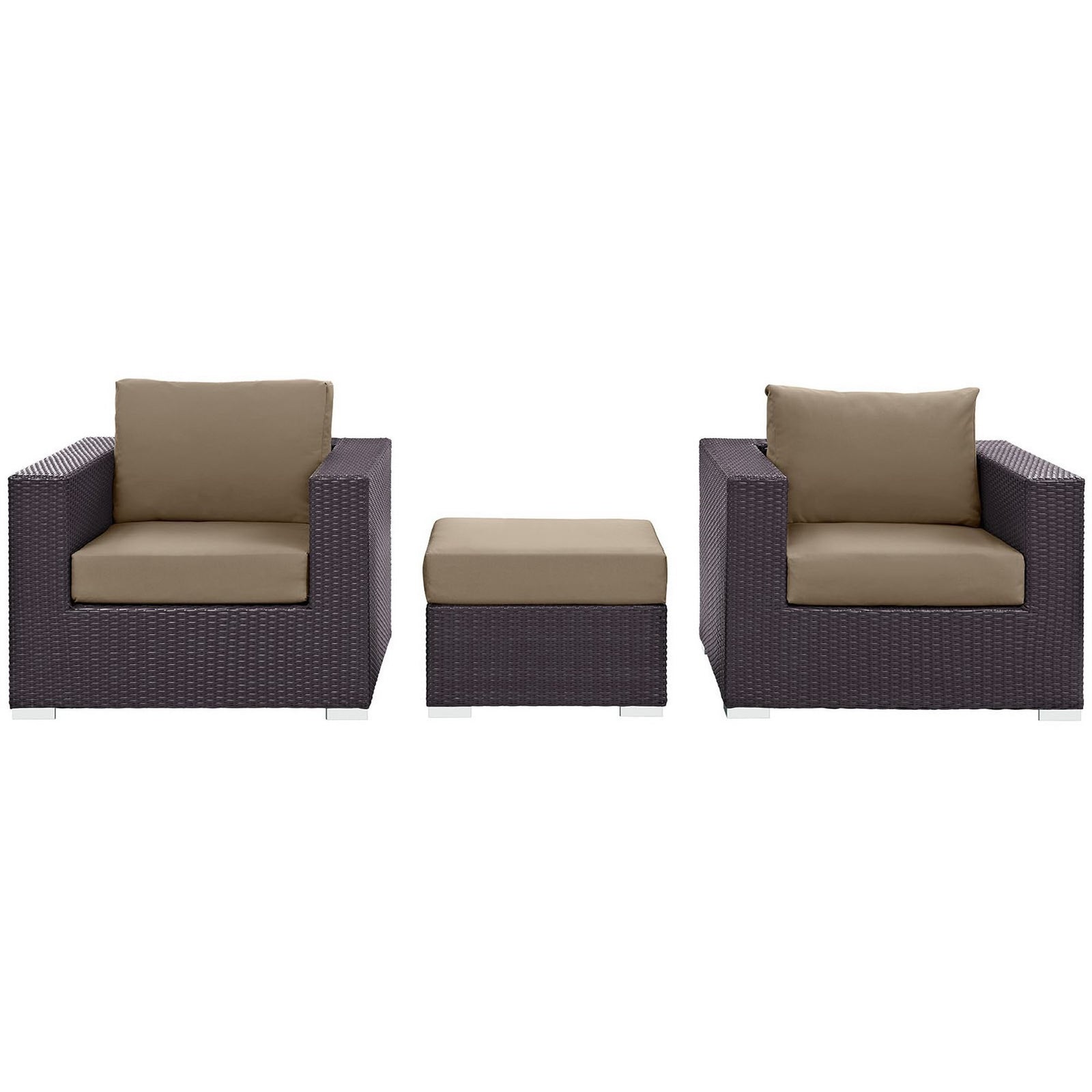 Convene 3 Piece Outdoor Patio Sofa Set by Modway