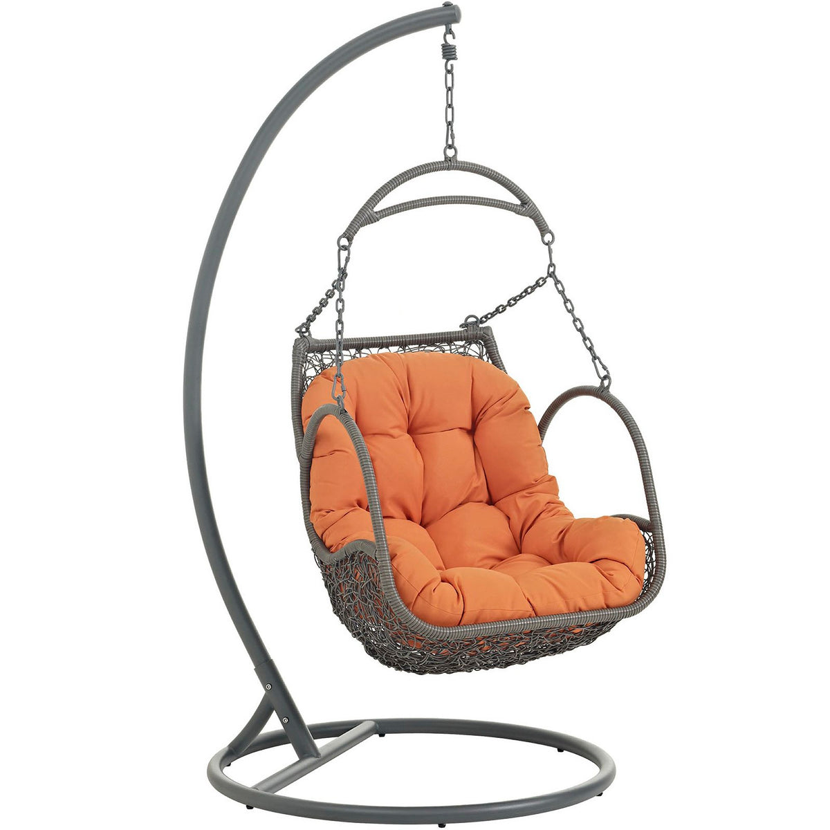 Arbor Outdoor Patio Wood Swing Chair by Modway