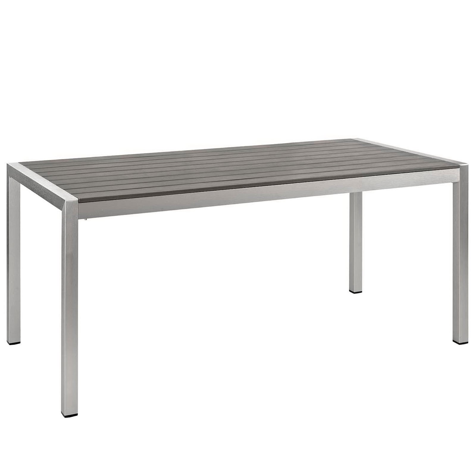 Shore 3 Piece Outdoor Patio Aluminum Dining Set by Modway