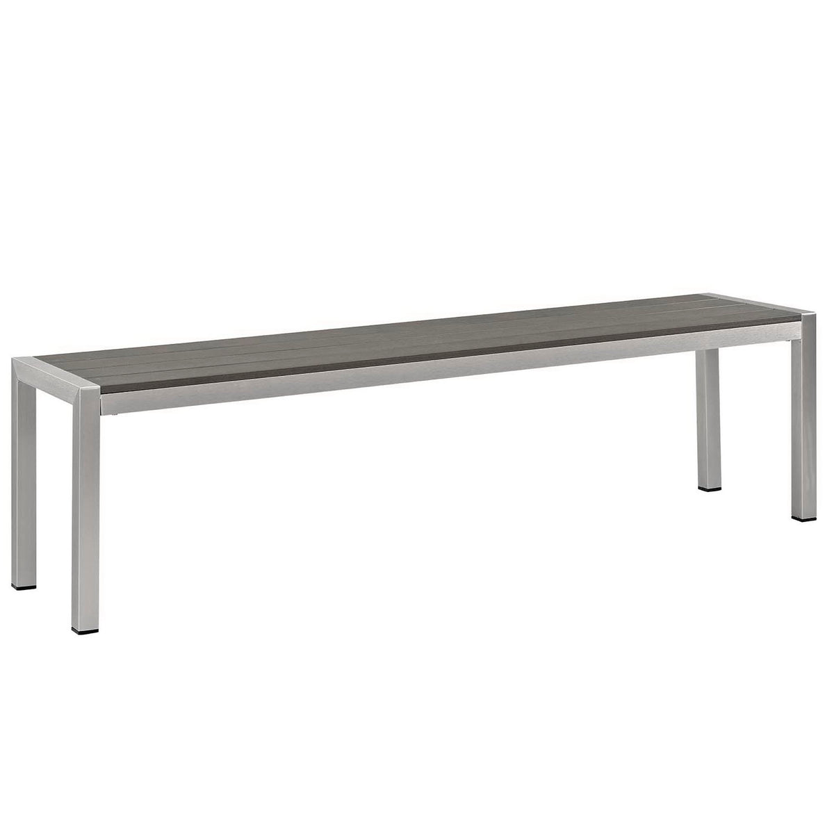 Shore 3 Piece Outdoor Patio Aluminum Dining Set by Modway