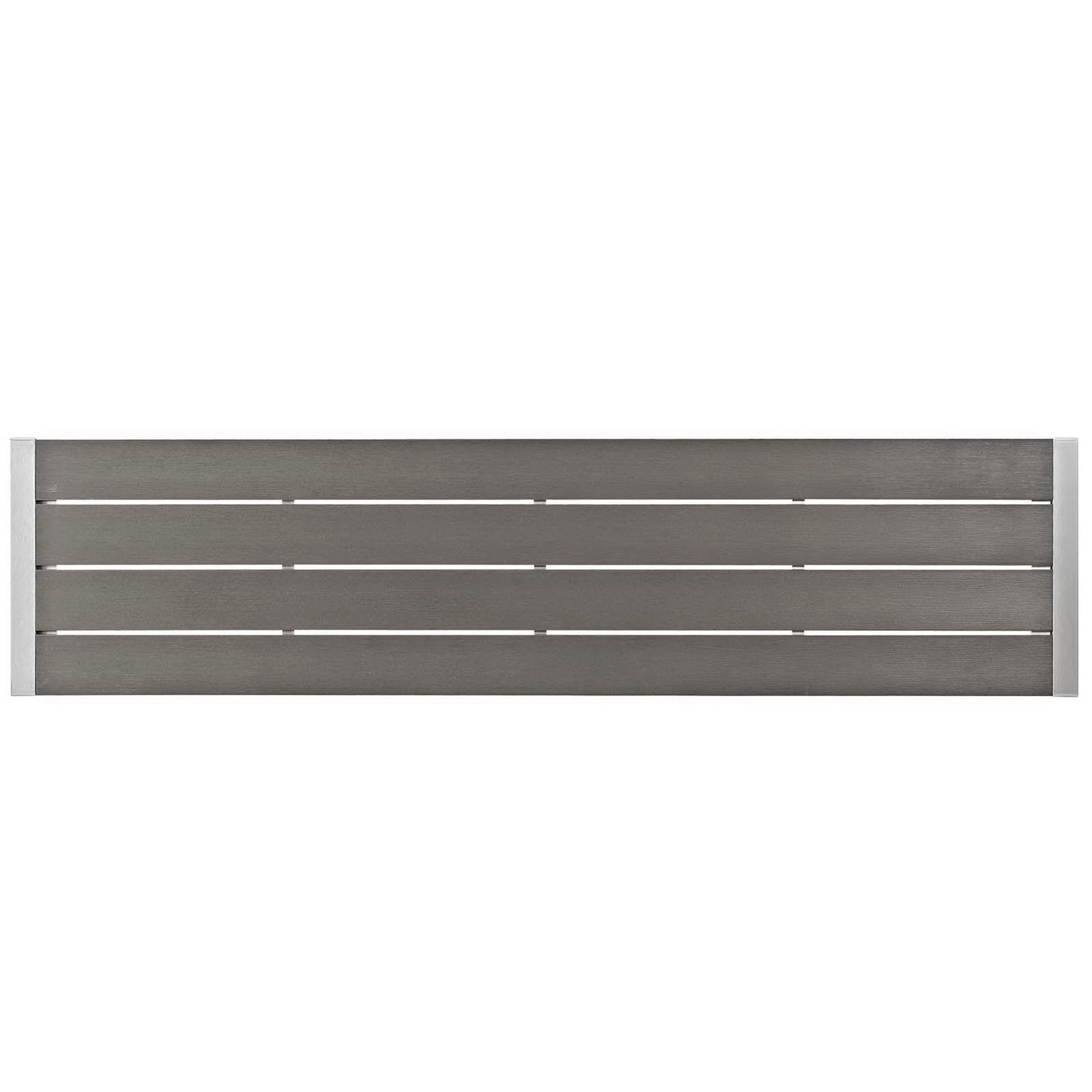 Shore 3 Piece Outdoor Patio Aluminum Dining Set by Modway