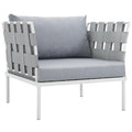 Harmony Outdoor Patio Aluminum Armchair by Modway