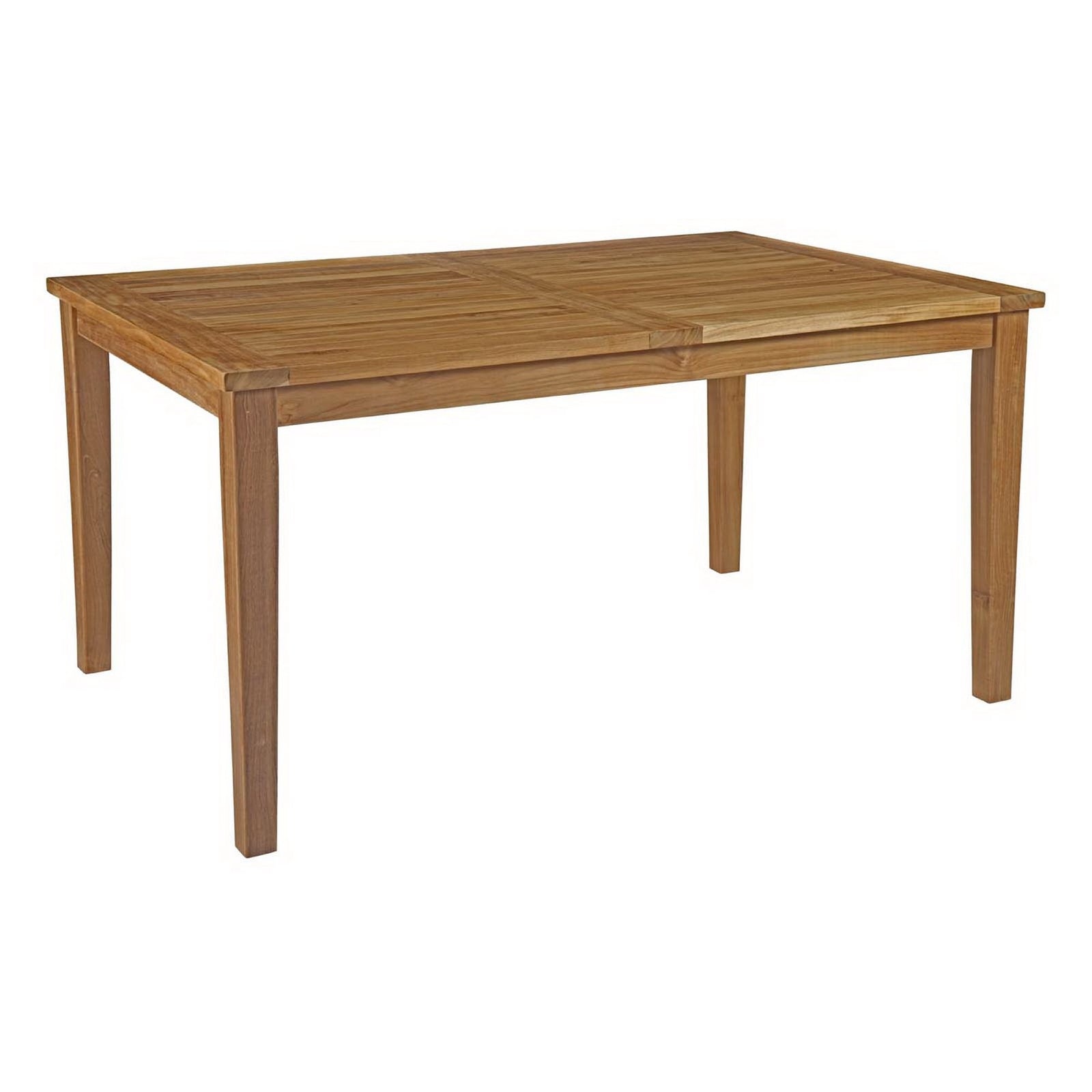 Marina 60" Outdoor Patio Teak Dining Table by Modway