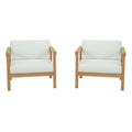 Bayport 2 Piece Outdoor Patio Teak Set by Modway