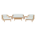 Bayport 8 Piece Outdoor Patio Teak Set by Modway