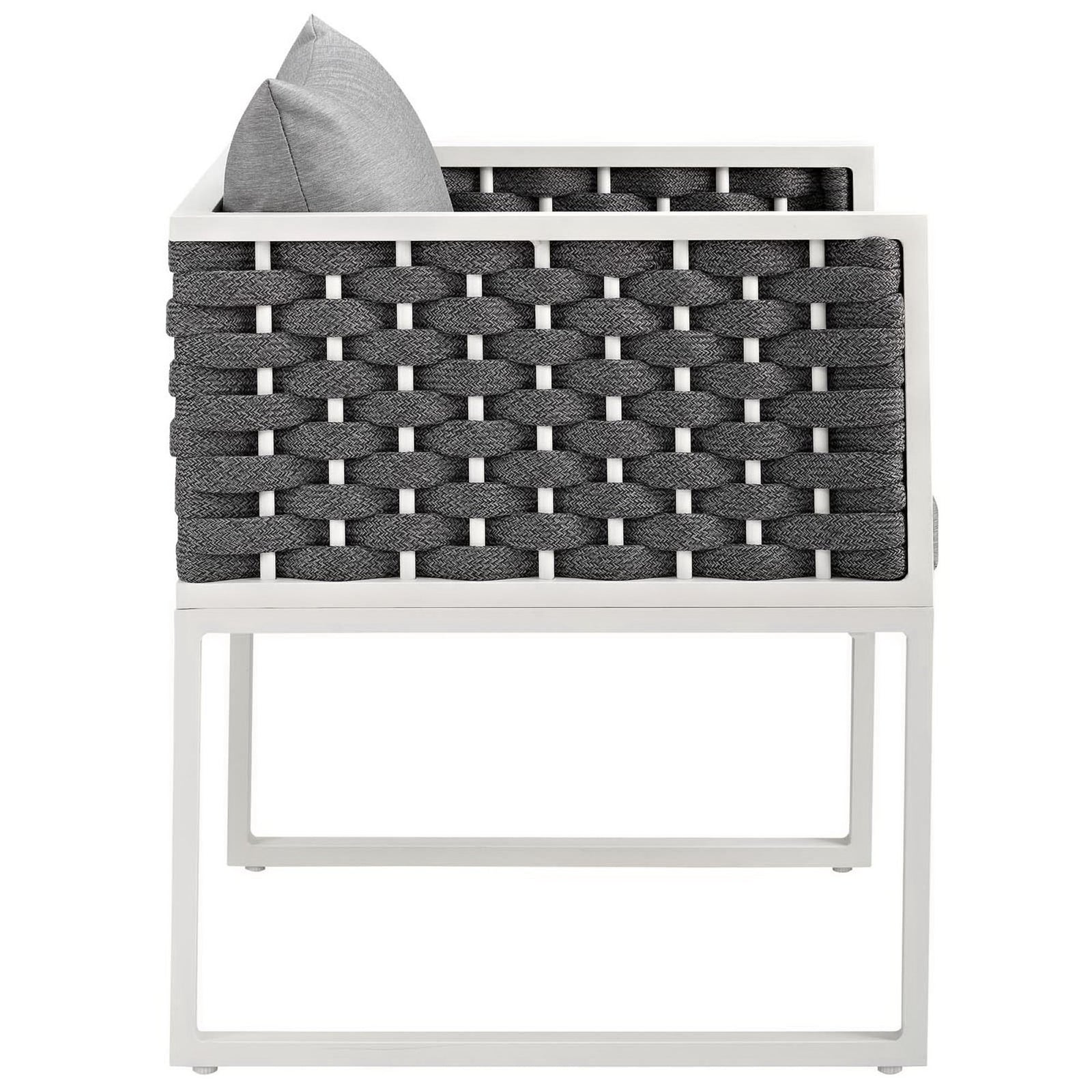 Stance 7 Piece Outdoor Patio Aluminum Dining Set by Modway