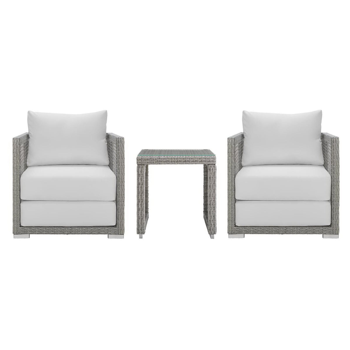 Aura 3 Piece Outdoor Patio Wicker Rattan Set by Modway