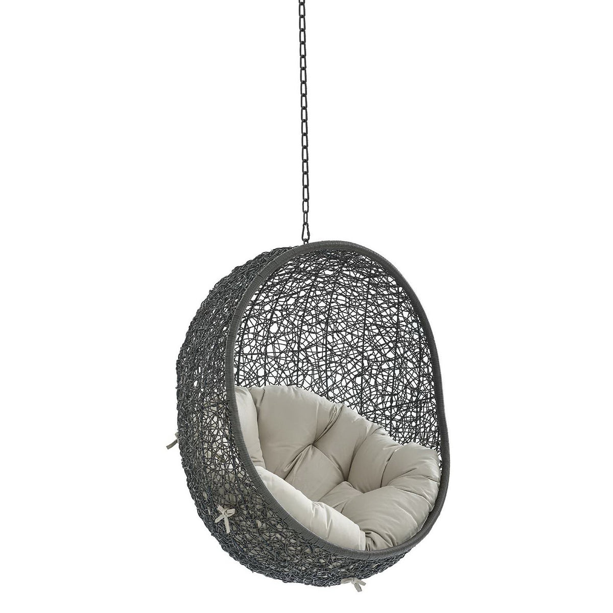 Hide Sunbrella® Fabric Swing Outdoor Patio Lounge Chair Without Stand by Modway