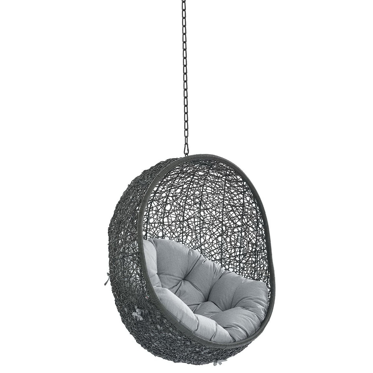 Hide Sunbrella® Fabric Swing Outdoor Patio Lounge Chair Without Stand by Modway