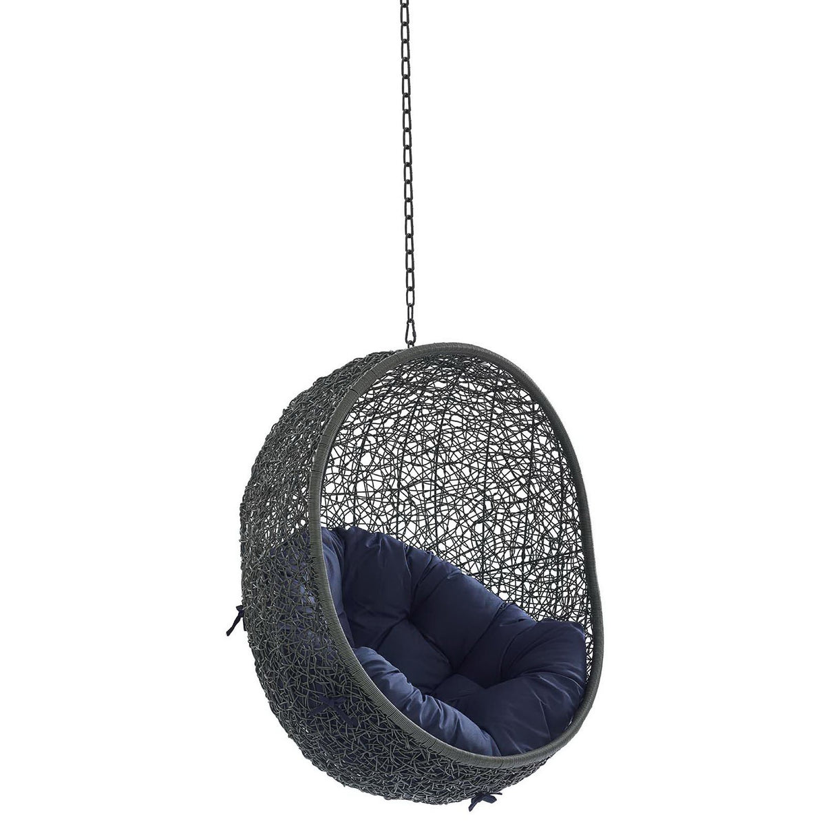 Hide Sunbrella® Fabric Swing Outdoor Patio Lounge Chair Without Stand by Modway