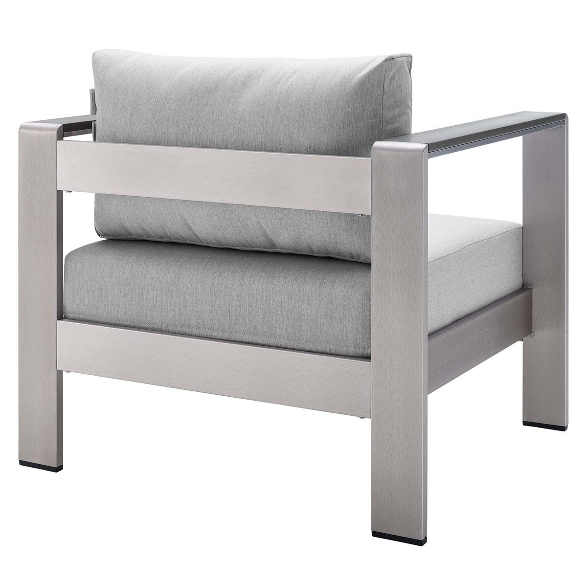 Shore Sunbrella® Fabric Aluminum Outdoor Patio Armchair by Modway