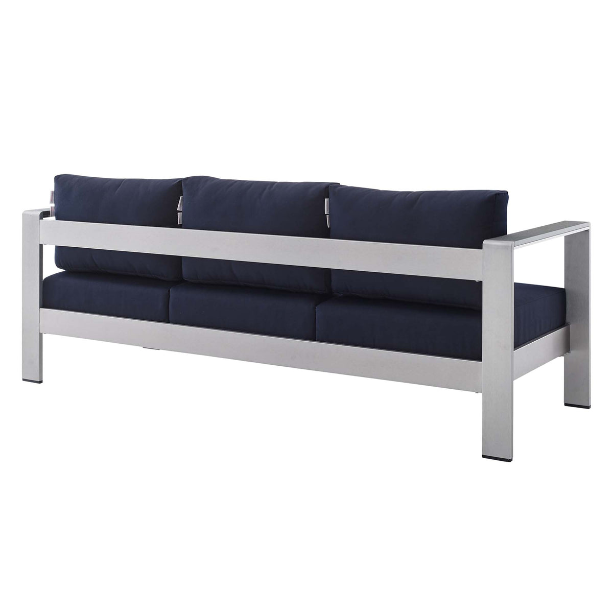 Shore Sunbrella® Fabric Aluminum Outdoor Patio Sofa by Modway